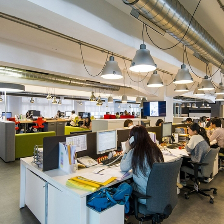 辦公室設(shè)計(jì)知識(shí)點(diǎn)---采用開(kāi)放式的好處(圖2)