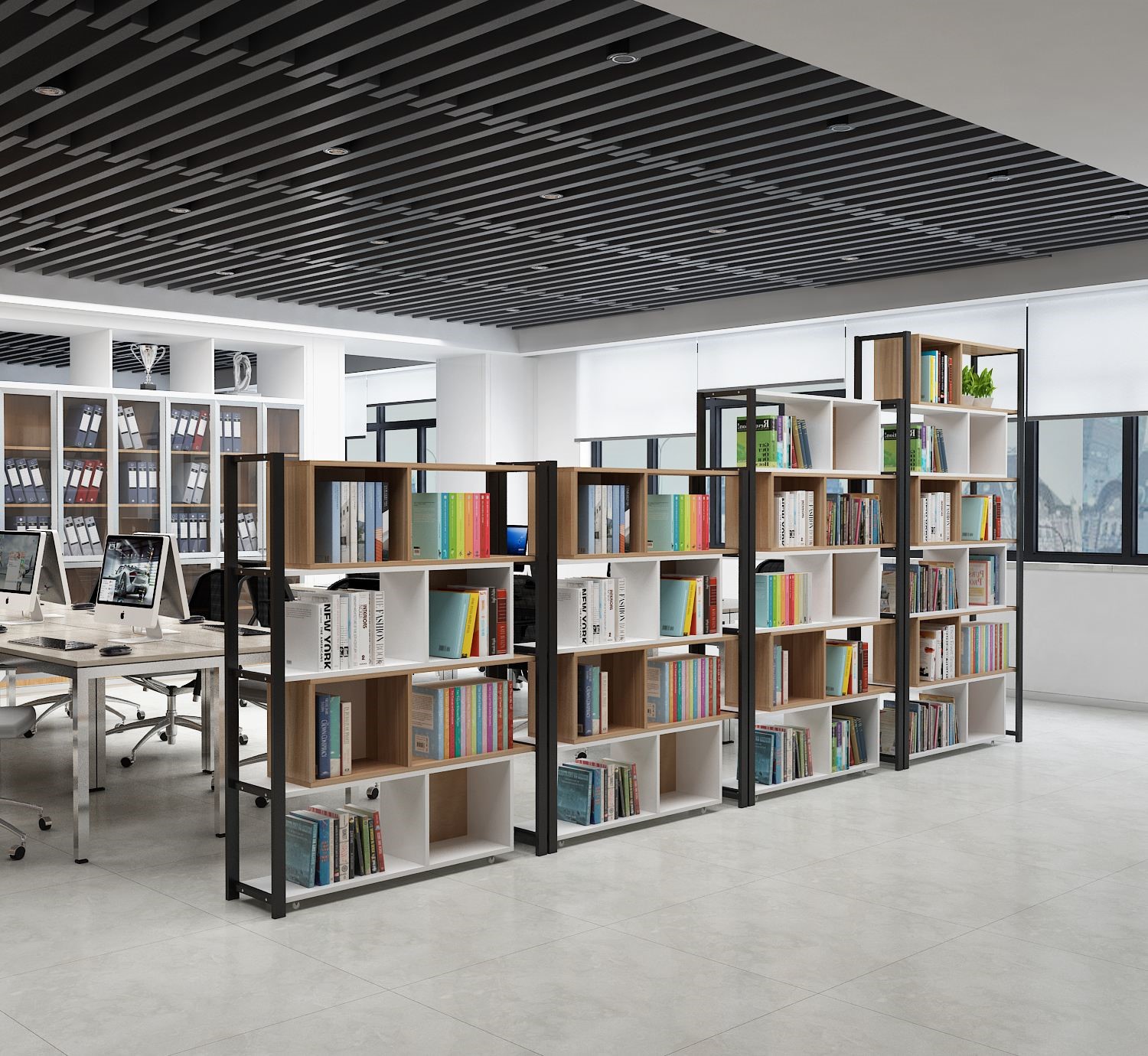 做好隔斷，讓你的辦公室瞬間提升一個(gè)檔次！(圖2)