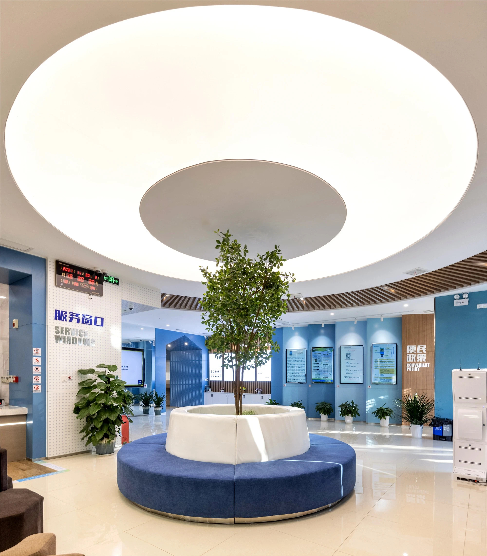 【案例賞析】武漢市車都天然氣營業(yè)廳完工實景展示，開放多元，活力共享！(圖9)