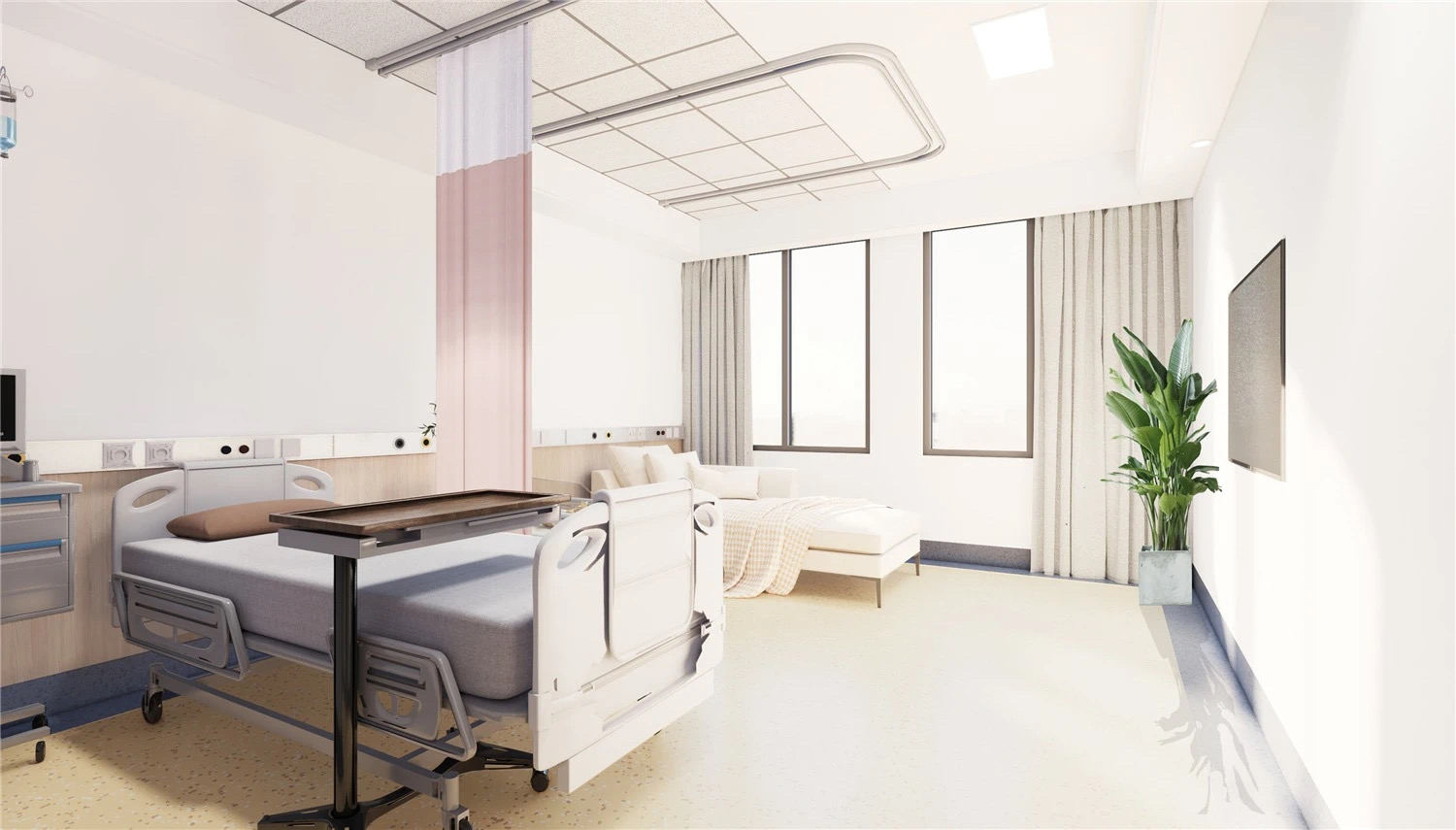 【醫(yī)院案例】婦產(chǎn)醫(yī)院這樣設(shè)計(jì)，簡(jiǎn)而不失其華！(圖4)