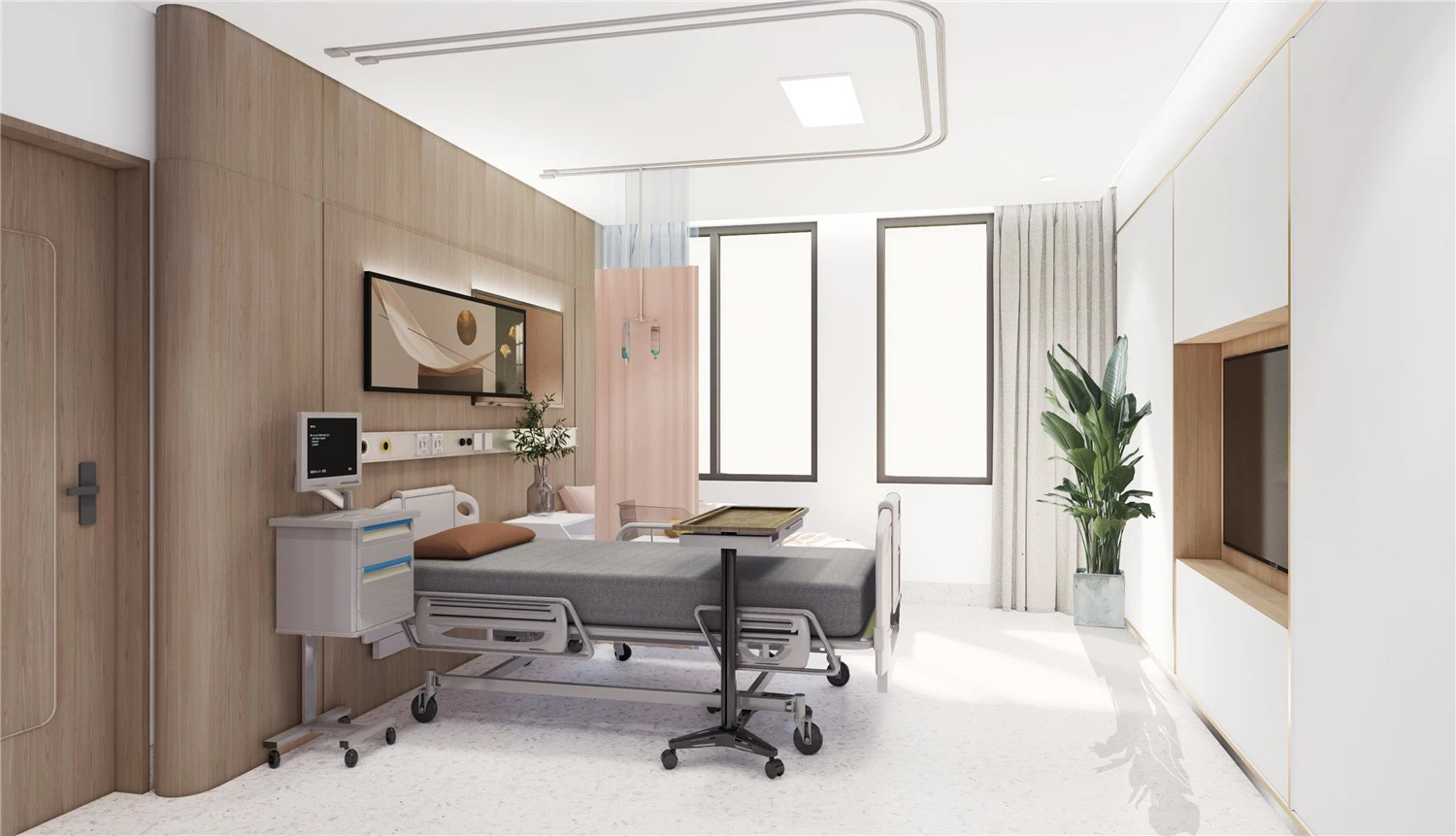 【醫(yī)院案例】婦產(chǎn)醫(yī)院這樣設(shè)計(jì)，簡(jiǎn)而不失其華！(圖8)