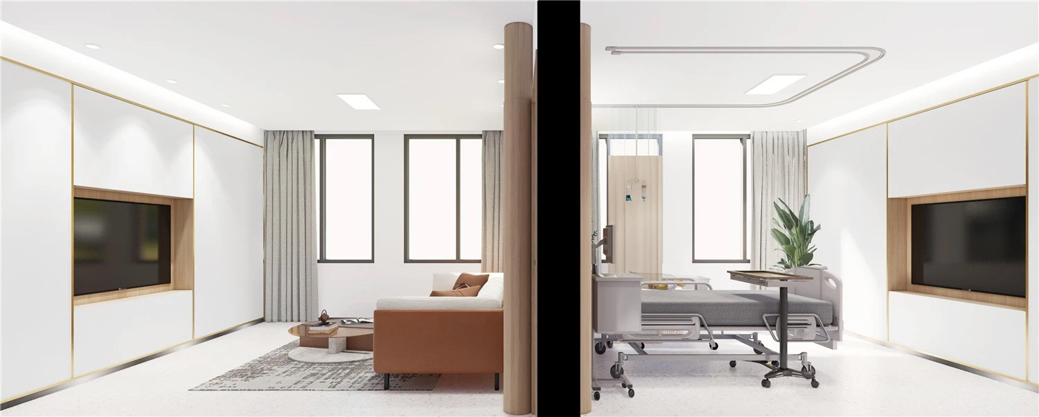 【醫(yī)院案例】婦產(chǎn)醫(yī)院這樣設(shè)計(jì)，簡(jiǎn)而不失其華！(圖9)